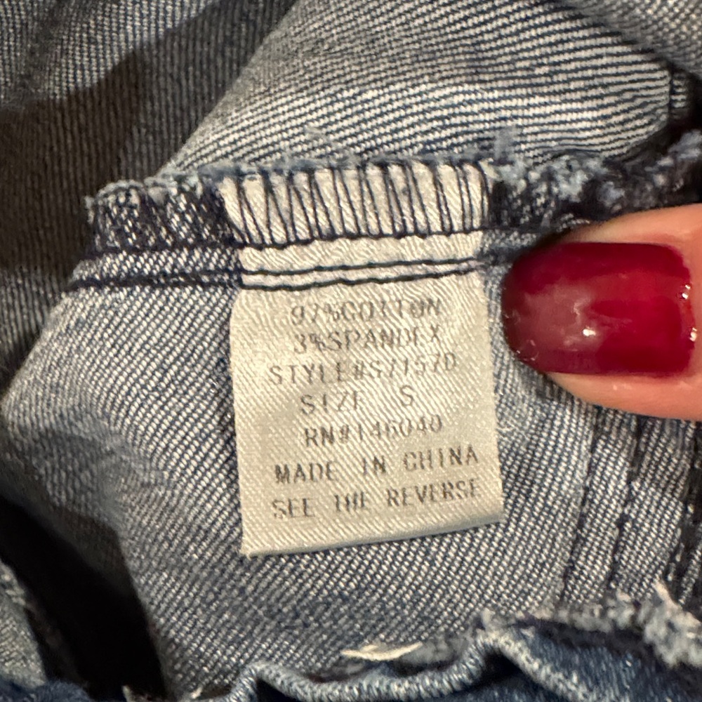 Signature8 Blue Denim Skirt - Picture 5 of 7